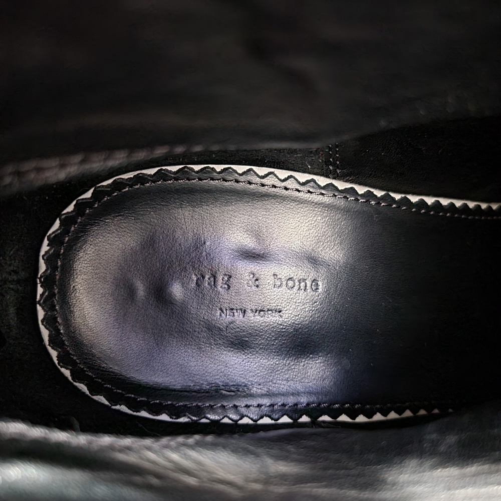 Rag & Bone Newbury Boot Leather Black - Picture 7 of 10